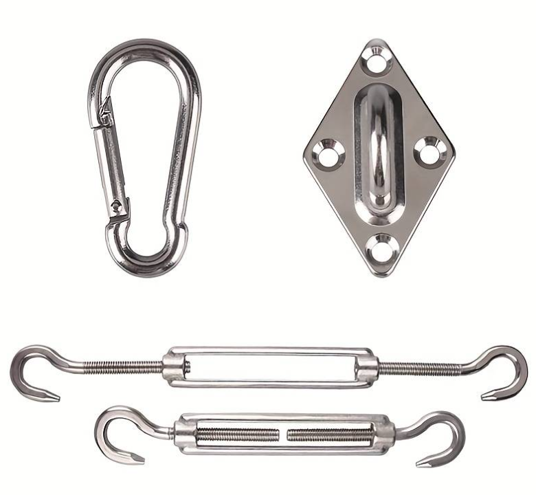 Commercial Sail Shade Hardware