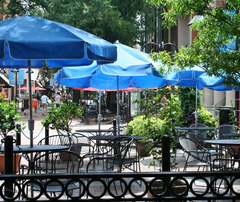 Vortex and Tradewinds Parasols: Enhancing the Outdoor Dining Experience for Restaurants